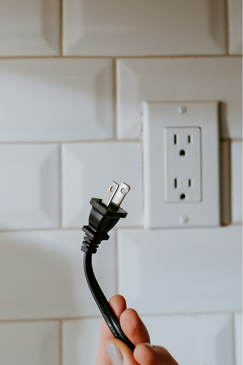 Control de gasto de luz