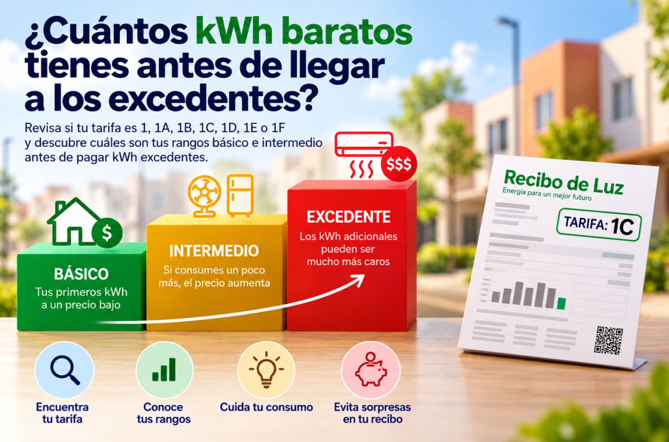kWh excedentes principal